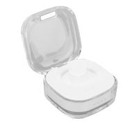 GOWENIC Estuche de Carga de Anillo Inteligente, Base Portátil de Carga Rápida Tipo C Magnética con Batería Incorporada de 200 MAh para Anillos Inteligentes R02 R03 R06 R11M R8 H01 SR05 (White)