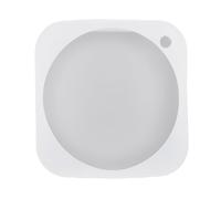 GOWENIC Funda de Silicona para Computadora de Escritorio Pequeña, Apta para Mini M4 Pro, Accesibilidad Total para Trabajar Desde Casa (White)