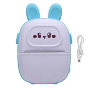 GOWENIC Impresora de Tinta Térmica de Bolsillo BT, Impresora Térmica Inalámbrica de 200 dpi para Estudio, Impresora Compacta de 1200 MAh para Fotos del Teléfono, Impresión de Preguntas