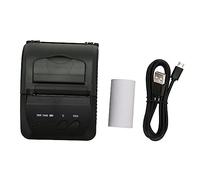 GOWENIC Impresora Térmica de 58 Mm, Interfaz USB de 203 PPP, Velocidad de Impresión BT4.0 de 90 Mm por Segundo, Hoja Dentada, Batería Recargable, para 9/10/11, Vista, para, OS X,