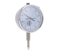 GOWENIC Indicador de Prueba de Dial Mecánico de Alta Precisión Indicador de Dial Tipo Puntero de 0,01 Mm Instrumento de Precisión de Acero Inoxidable para Medición Error de Mecanizado (0-10 mm)