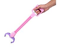 GOWENIC Juguete Flexible para Capturar Inteligencia | Garra de Mano de Plástico para Niños, Herramienta de Recogida (PINK)