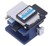 GOWENIC Kit de Cuchilla de Fibra óptica de Acero Inoxidable |Cortador de Alambre de Retorno Automático para FTTH, Caja de Residuos Incluida, Empalme en Frío de Fusión en Caliente, Hoja de 125um y