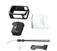 GOWENIC Kit de Jaula de Cámara de Montaje Versátil con Aluminio de Calidad Aeronáutica, Estabilidad Mejorada para Action 6, de Filmación Modular