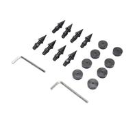 GOWENIC Kit de Puntas de Aislamiento de Altavoz a Prueba de Golpes, Ajustable para Reproductores de CD, DVD e Instrumentos Musicales, 8 Puntas Incluidas