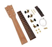GOWENIC Kit de Reemplazo de Diapasón de Cuello de Ukelele Proyecto Gratificante de Amplia Aplicación para Familiares y Amigos, Juego de Diapasón de Palisandro para Ukelele de 23 Pulgadas