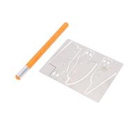 GOWENIC Kit de Sierra de Mano para Manualidades, Modelo para Proyectos en Miniatura, Juego de Herramientas de Sierra de Modelado de Precisión con Ergonómico para Manualidades de Madera y Plástico