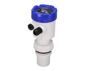 GOWENIC Medidor de Nivel Ultrasónico Pantalla LCD de 0 a 5M Sensor de Nivel de Agua Digital de Salida de 4-20mA, ABS IP65 para Tanque y Estación de Bombeo