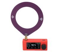GOWENIC Micro Radio, Transistor USB Am FM LSB Portátil con Pantalla a Color de 1,9 Pulgadas y Linterna LED, para Bandas de Frecuencia HF SW MW VHF