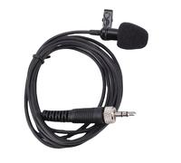 GOWENIC Micrófono de Solapa, Conector de Bloqueo de Rosca de 3,5 Mm, Profesional y Potente, Ligero y Discreto, con Clips Cables Resistentes, para Grabación radiodifusión.