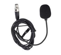 GOWENIC Micrófono Lavalier, Micrófono Omnidireccional con Clip de Solapa con Clips y Parabrisas para Grabación de Vídeo, Entrevistas de Podcasting