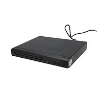GOWENIC Mini Reproductor de DVD HD con Amplia Compatibilidad, Imagen HD, Ajuste de Velocidad, Interfaz USB para Películas SD (Enchufe de la UE)