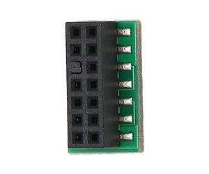 GOWENIC Módulo de Seguridad de Cifrado TPM2.0 Módulo de Plataforma Segura TPM2.0 Accesorios Módulo de Seguridad LPC de 14 Pines Compatible con Tarjeta Remota Sistema Win11 2.0 para