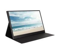 GOWENIC Monitor Portátil de 15,6 Pulgadas, Pantalla IPS Ultrafina de 1080P con Altavoces Duales, Segundo Monitor Externo para Teléfonos Inteligentes, Portátiles, DSLR, para Xbox, para