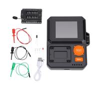 GOWENIC Multímetro Probador de Transistores con Decodificación IR, Condensador Automático, Diodo Inductor, Detección de Regulador de Voltaje de Resistencia MOSFET, Medidor Multifuncional Recargable