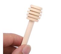 GOWENIC Palitos de Madera para Rociar Jarabe, 24 Unidades |Varillas de Miel Natural para Mermelada, Jarabe de Arce, Caramelo, Mini Agitadores de 16 Cm para té y Galletas (8cm)