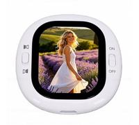 GOWENIC Pantalla de Monitor Selfie de 2,1 Pulgadas, Cámara Trasera Magnética de Resolución 410x502 para Teléfono iOS con Conexión por Cable, para Transmisión en Vlog TikTok Creación de