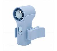 GOWENIC Pantalla LED con Abrazadera Desmontable de Ventilador Portátil de 100 Velocidades | Ventilador Recargable USB de Mano con Clip de Motor de Alta Velocidad de 18000 RPM para Viajes de Camping