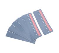 GOWENIC Pluma Sustituta de Ojo de Gallo de Jungla Artificial, 90 Piezas, Material a Prueba de Agua para Atar Moscas, Emparejamiento Simétrico Precortado, Colores Degradados para Lucio, Trucha, Tímalo
