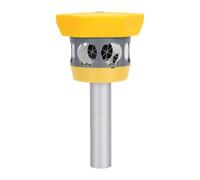 GOWENIC Prisma Topográfico de 360 grados Ajuste Constante de 0 Mm para Estación Total Interfaz de Rosca 5/8-11 Prisma Reflectante con Nivel de Burbuja para Reflexión en Todas las Direcciones