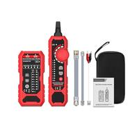 GOWENIC Probador de Cables Ethernet Rastreador de Cables de Red Eficiente para Profesionales y Técnicos de TI, Herramienta Portátil de Detección de Fallas de Línea para Mantenimiento de (HT801AT