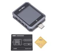 GOWENIC Probador de Corriente de Voltaje USB con Precisión ADC de 20 Bits, Pantalla de Espectro en Tiempo Real, para Detección Rápida de Estándares de Carga (FNB-C2)