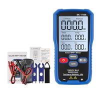 GOWENIC Probador de Energía de Panel Solar de 2000 W, Detector de Mantenimiento Fotovoltaico Multifunción Eficiente para Investigación de Construcción de Centrales Eléctricas AAAx3 (SK-705S)