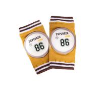 GOWENIC Protectores de Rodilla para bebé, Rodilleras Duraderas para Gatear para Niños Pequeños, Protección, Diseño de Moda, Amigos Ideales (02-86.)