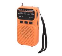 GOWENIC Radio de Bolsillo AM FM, Altavoz Bluetooth 5.3 con Soporte para Reproductor MP3, Procesador de SeñAl Digital, para Reproducción 24 Horas, Linterna LED, para Emergencias (Con manual de usuario)