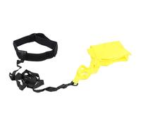 GOWENIC Set de Entrenamiento de Natación en Paracaídas, 40 Cm | Cinturón Antiaflojamiento de Nylon PP para Ejercicios de Arrastre (Yellow)