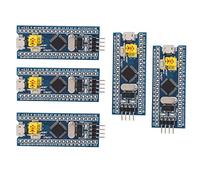 GOWENIC STM32F103C8T6 Placa de Desarrollo de Mínimo 5 Piezas, Módulo de Aprendizaje de Núcleo Micro USB de 40 Pines para Pruebas de Bricolaje, Interfaz de Depuración SWD, Material ABS