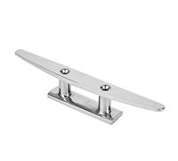 GOWENIC Taco Marino Resistente de 8 Pulgadas 316 SS |Cornamusa Pulida Espejo para Cubierta de Barco para Atraque y Hardware Resistente a la Corrosión (20,3 cm/8 Pulgadas)