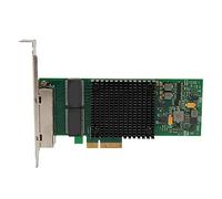 GOWENIC Tarjeta de Red PCIe, SE LGI350C 4BT ST7308 I350 T4 PCIe X4 Quad Gigabit RJ45 Tarjeta de Red de Cobre RJ45 para Servidores de Visión Industrial