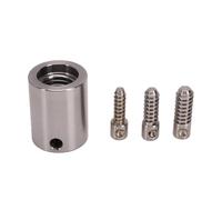 GOWENIC Wood Lathe Spindle Adapter, 1in 8tpi Steel Construction Adapter for Wood Turning, Durable Lathe Chuck Adapter for Woodworking Enthusiasts, Compact Arbor Extension