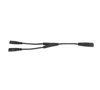 GOWENIC Y Divide IEC320 C8 a Cables Eléctricos Duales IEC320 C7, Cable de Alimentación de Moda 1 en 2 Salidas para Monitores LCD de 0,