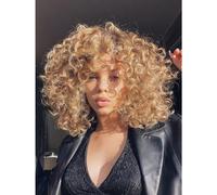 Gowit Gogo Curl Crochet Hair 10 Inch 6 Packs Short Curly Crochet Hair for Black Women Honey Blonde Deep Ocean Wave Crochet Hair Synthetic Crochet Brai