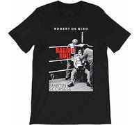 Gown Raging Bull Martin Scorsese Film Movie Boxing Robert Deniro Graphics T-Shirt Black Black L