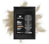 Gowwim Cabello disperso - 100 g de polvo de pelo completo en segundos hombres y mujeres, plenitud instantánea, resistente al viento y al agua, fácil de lavar, color marrón claro