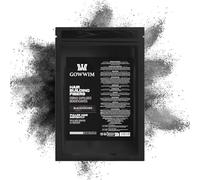 Gowwim Cabello disperso - 100 g de polvo de pelo completo en segundos hombres y mujeres, plenitud instantánea, resistente al viento y al agua, fácil de lavar, color negro