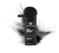 GOWWIM Juego de fibras para engrosar el cabello, el mejor juego 2 en 1, fibras de queratina para el desarrollo del cabello y boquilla de bomba atomizadora, cubre instantáneamente áreas escasas de