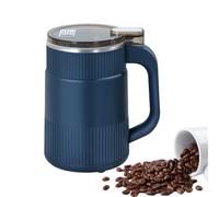 Góxido de café de acero - Small Small Grind para granos de café, especias | Caffe Macinacaff silenciososdiseño compacto, motor robusto, motor robusto, útil para la cocina, herramienta