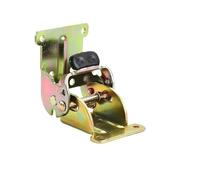 GOXQIT Bisagra Plegable autoblocante de 2 Piezas, de 0 a 180 Grados, for Puerta, Muebles, Mesa de Comedor, Superficie de unión, combinación de empalmes. para Patas Plegable(Gold)