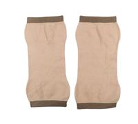 GOXQIT Calentador de rodillas for hombre y mujer, rodilleras térmicas cálidas for invierno, rodillera soporte for ciclismo, esquí, correr, manga compresión para Ciclismo(Brown)