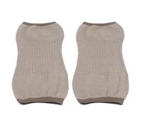 GOXQIT Calentador de rodillas for hombre y mujer, rodilleras térmicas cálidas for invierno, rodillera soporte for ciclismo, esquí, correr, manga compresión para Ciclismo(Beige)