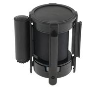 GOXQIT Cinturón de aislamiento retráctil 2,0 m, for tubería 63,0mm diámetro, cinta límite sistema guía tira barrera adecuada, uds Para Montaje(Black)
