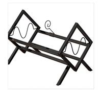 GOXQIT Estante de escritorio for discos vinilo, libros y revistas, expositor metálico for CD, organizador multifunción, estante almacenamiento Para Decoración