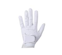 GOXQIT Guantes de Golf for Hombre, Manoplas Mano Izquierda/Derecha, Suaves, for Poner partículas Entrenamiento, 2 uds para Deportes(Left White,22 Small)