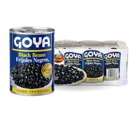 Goya Black Beans, 124 Ounce