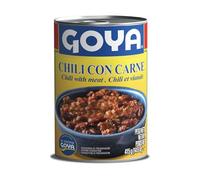 Goya Chili con Carne, Delicioso Platillo Tradicional, con Carne de Cerdo, Frijoles y Chiles, Ideal para Compartir