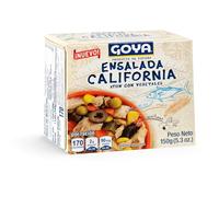 Goya Ensalada de Atún California 150g, con Maíz y Aceitunas Negras, Frescura y Auténtico Sabor en Cada Bocado